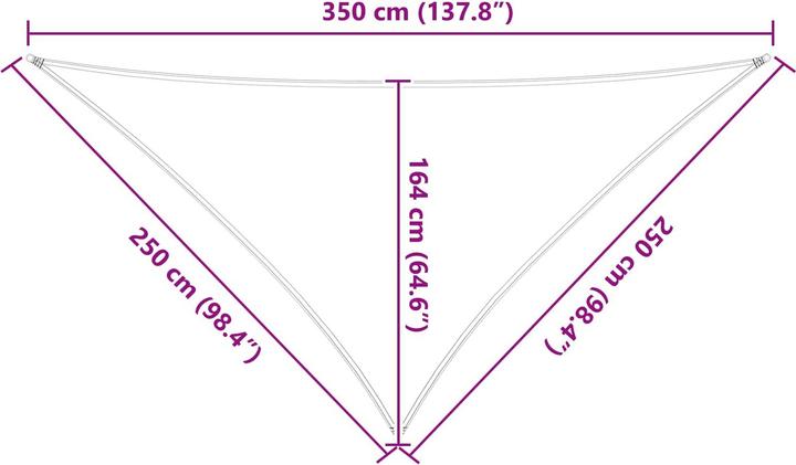 Actual product image vidaXL Outdoor Sonnenschutz Markise (350 x 250 cm)