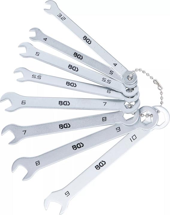 Produktbild BGS Maul-Ringschlüssel-Satz (10 mm)