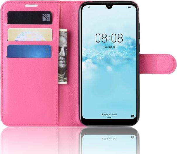 Actual product image MU Classic Litchi Leather Bookcover Series (Huawei Y5 (2019))