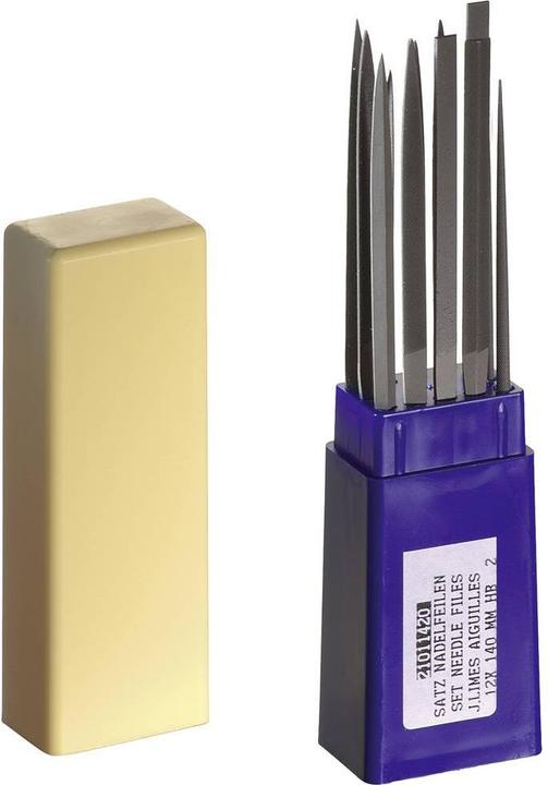 Produktbild Dick Nadelfeilen 160 mm Hieb 2 in Plastikbox (Hieb 2, 160 mm)