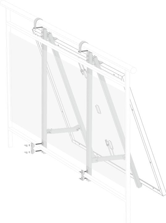 Actual product image EcoFlow Bracket (Solar system mounting material)