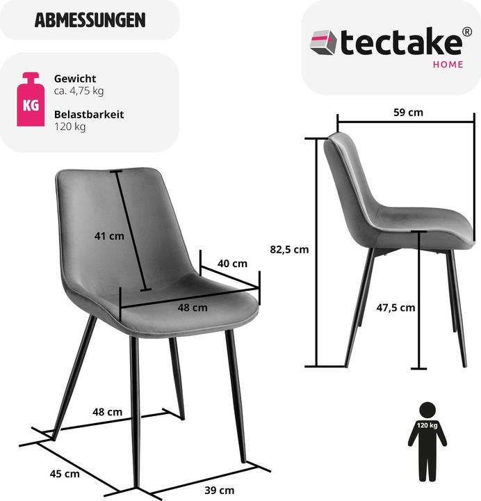 Produktbild tectake Monroe