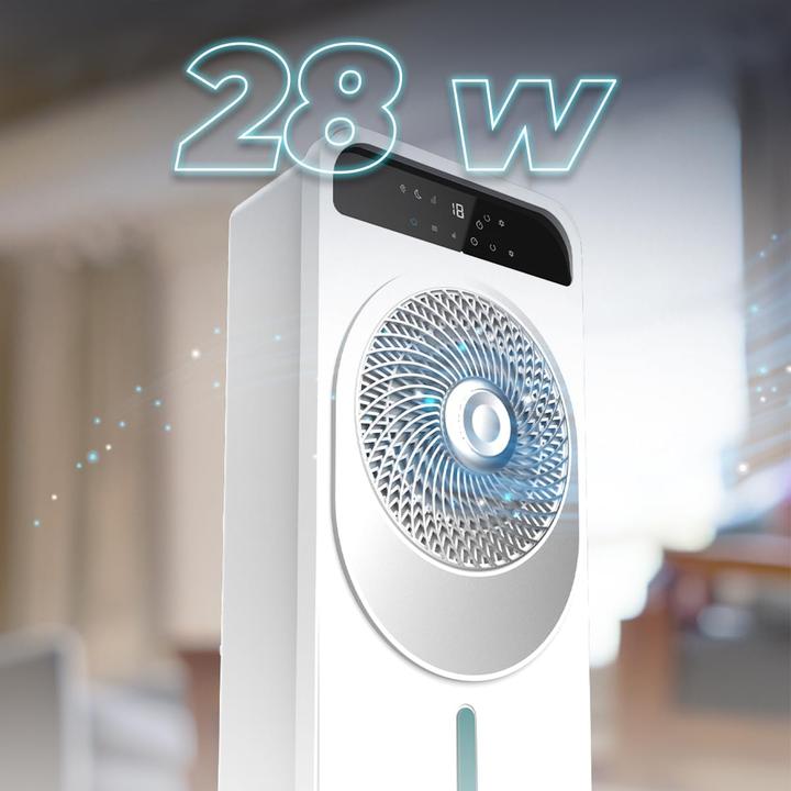 Actual product image Cecotec Evaporative Cooler with Remote, LED Display, Touchscreen, 12 Speeds, Timer, 360° Oscillation