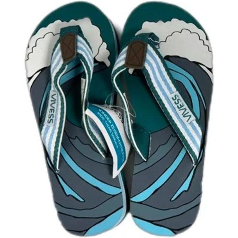 Vivess, Jungen, Flip-Flop, Kinder Flip-Flop, Türkis, (32)
