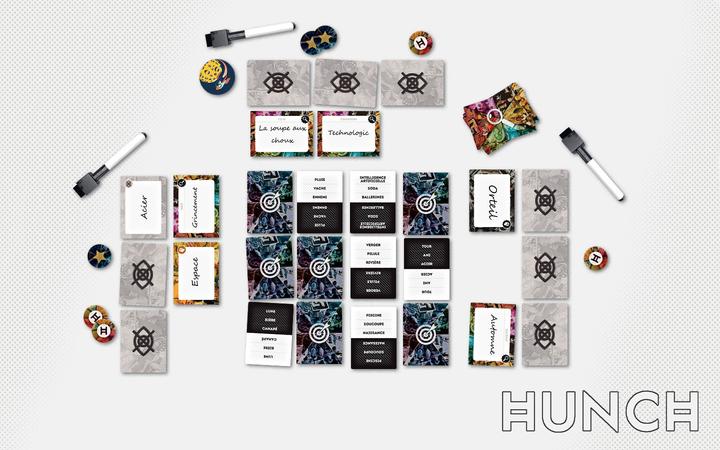 Immagine prodotto Don't Panic Games Hunch - Francese (Francese, 3 - 6 Giocatori)