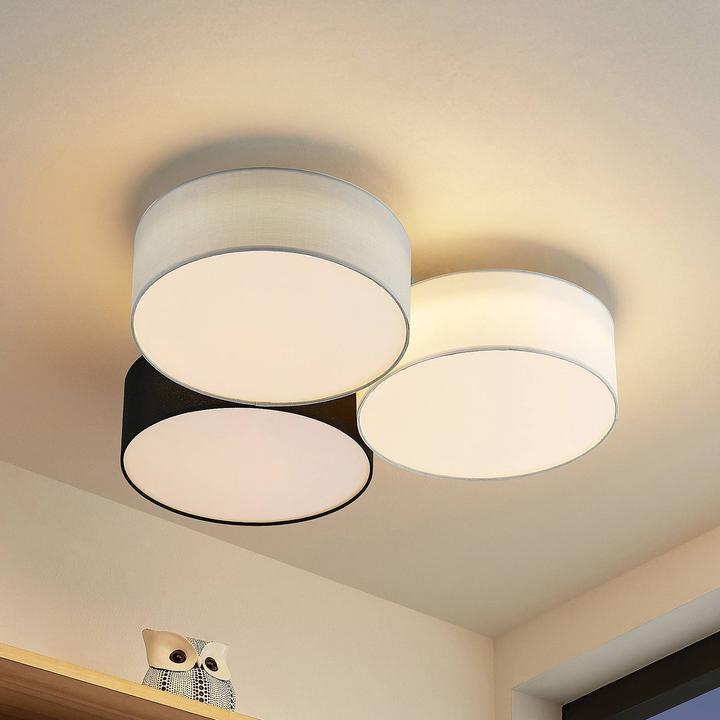 Immagine prodotto Lindby Lampada da soffitto Janita LED, 3 luci, tricolore (4400 lm)