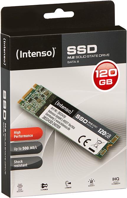 Produktbild Intenso High Performance (120 GB, M.2 2280)