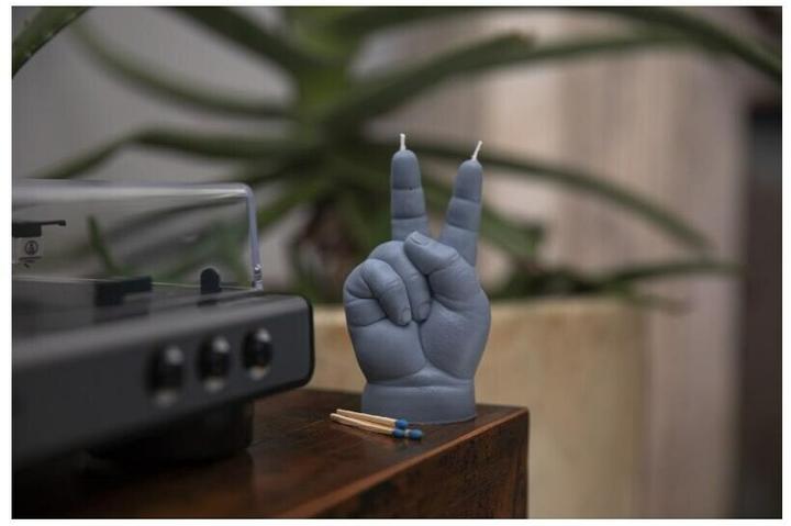 Immagine prodotto Candle Hand Bambino Pace Grau (1 pz.)