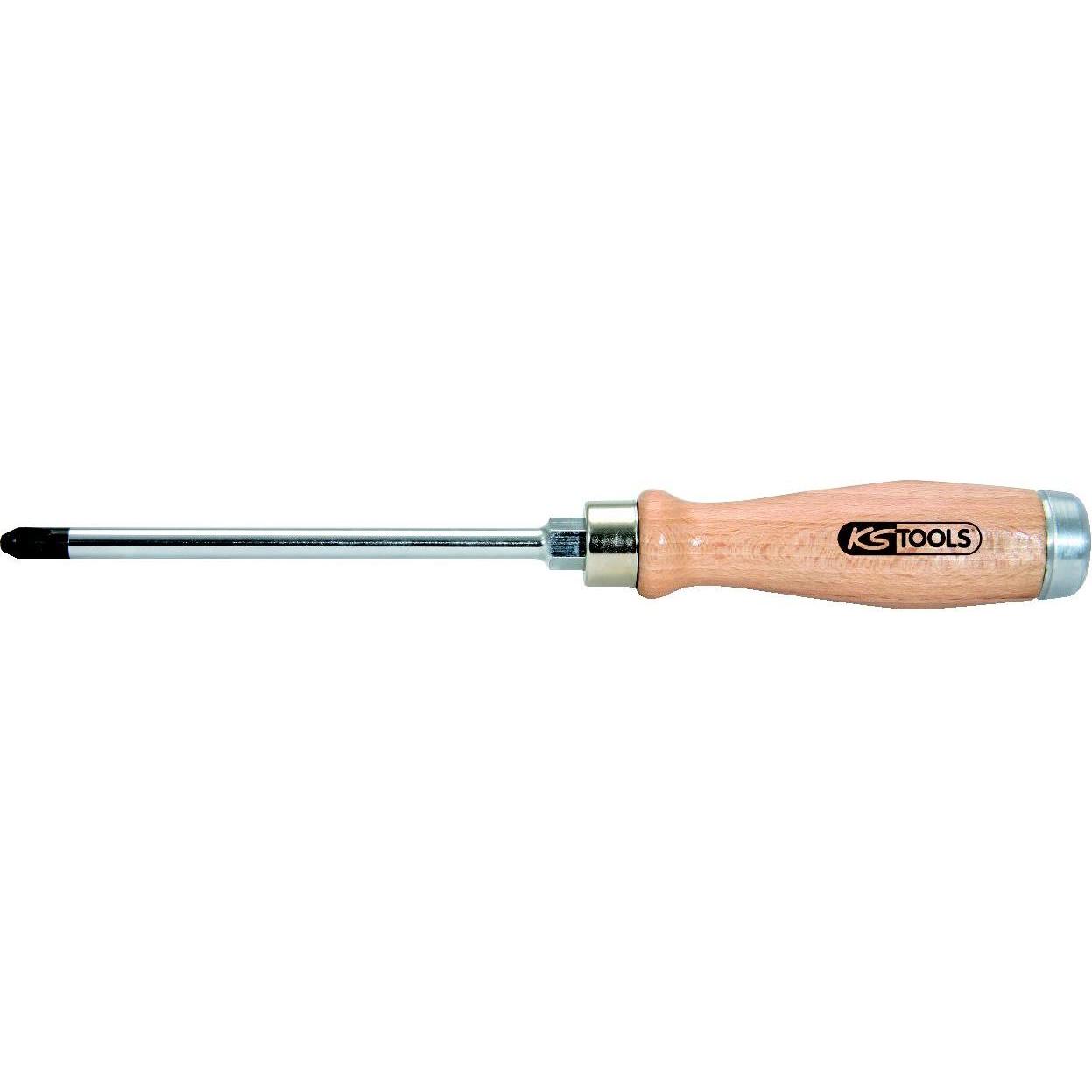KS Tools, Schraubenzieher, ERGOTORQUE WOODmax Schlag-Schraubendreher (6-Kant)