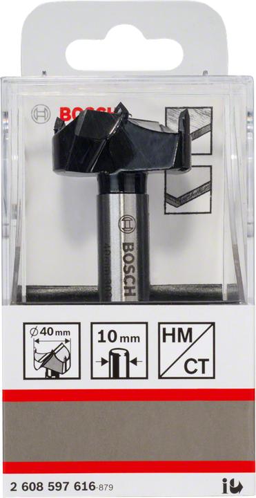 Produktbild Bosch Professional Zubehör Kunstbohrer HM, 40 x 90 mm, d 10 mm (10 mm)