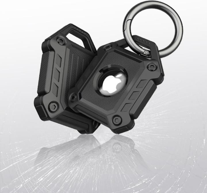 Produktbild Screenguard Apple Airtag Rugged Armor Case mit Karabiner