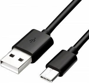 Image du produit Logo Câble USB A - USB-C 1 m noir (1 m, USB 2.0)