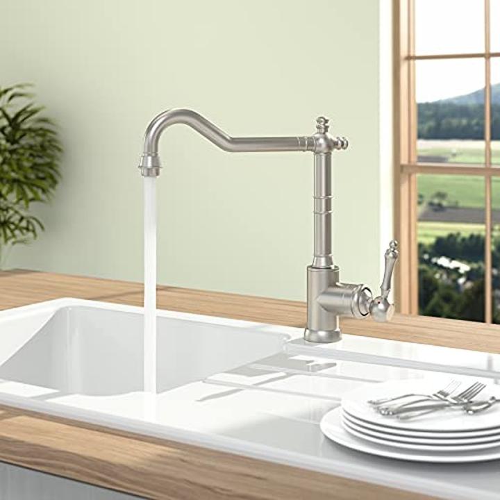 Actual product image Villeroy & Boch V&B Single-lever sink mixer AVIA 2.0 Pressure Solid stainless steel
