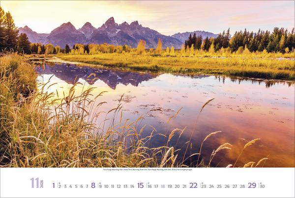 Produktbild Berge 2026 (58 x 39 cm)