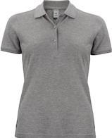 Immagine prodotto Clique Polo da donna OC 028265, cotone organico, grigio screziato, taglia XS (XS)