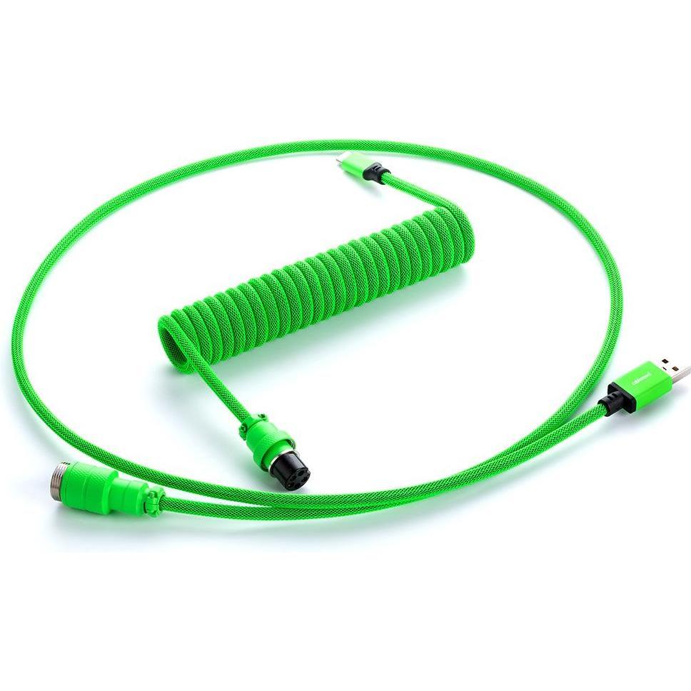 CableMod Pro Coiled Keyboard Cable USB-C zu USB Typ A, Viper (1.50 m, USB 2.0), USB Kabel