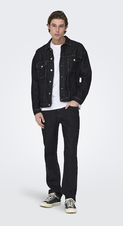 Immagine prodotto Only & Sons Giacca di jeans oversize (S)