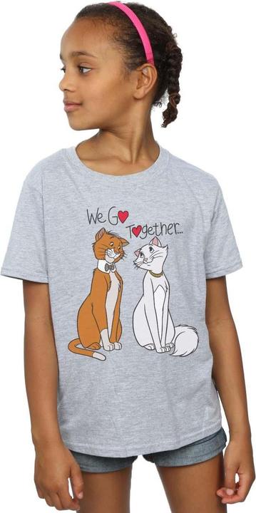 Immagine prodotto Disney The Aristocats We Go Together Maglietta Ragazze (128)