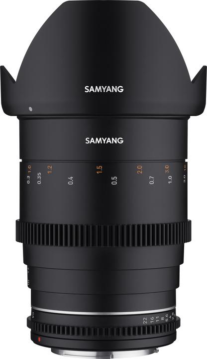 Produktbild Samyang VDSLR 35 mm T1.5 MK2 Canon M (Canon EF-M, APS-C / DX, Micro Four Thirds, Vollformat)