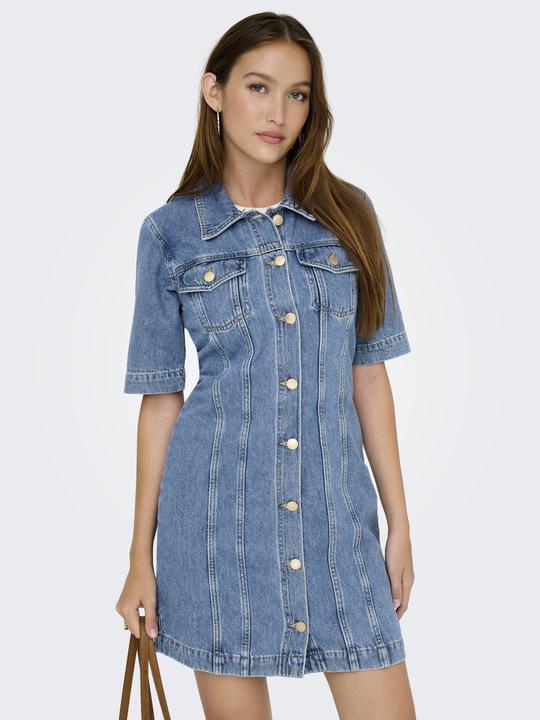 Image du produit Only ONLTHALIA Kurzes Kleid Jeanskleid (XL)