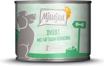Image du produit Mjamjam Insecte avec poulet juteux 6x 400 g (Adulte, 6 pcs, 2400 g)