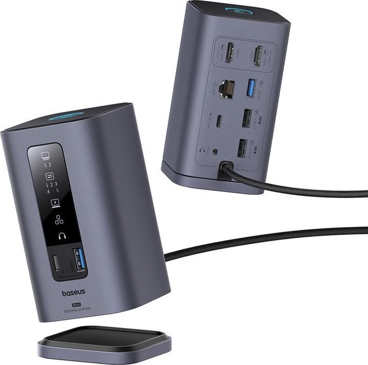 Produktbild Baseus Spacemate 10-in-1 docking station (MAC) (USB-C, 10 Ports)