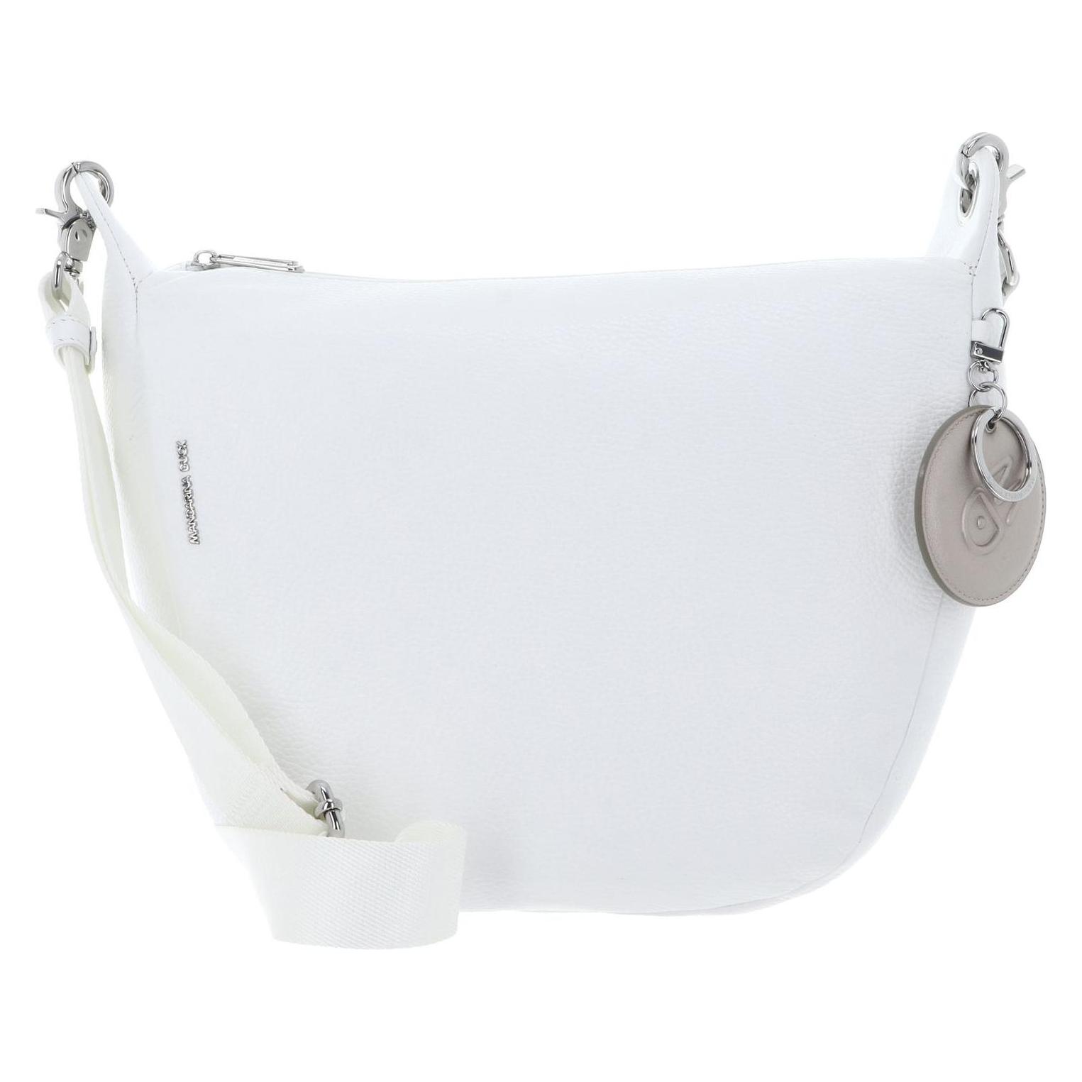 Mandarina Duck, Damen, Handtasche, Mellow Leather Crossover, Weiss