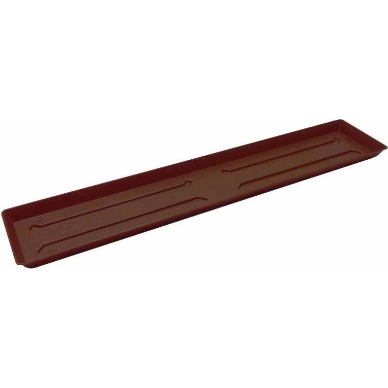 Magni, Blumentopf Zubehör, Blumenkasten Untersetzer 80 cm Kunststoff terra
