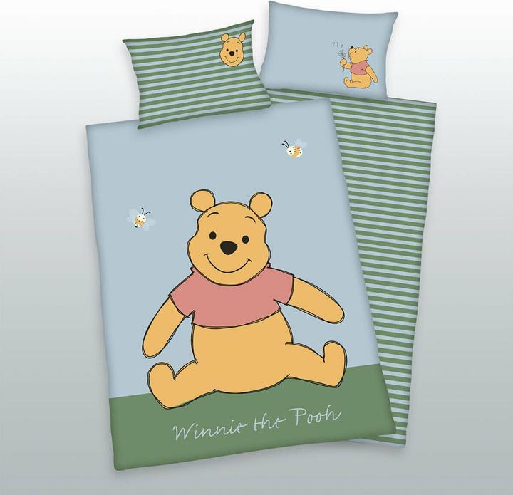 Produktbild Herding Disney's Winnie Pooh - Wendebettwäsche - 40 x 60 / 135 x 100 cm