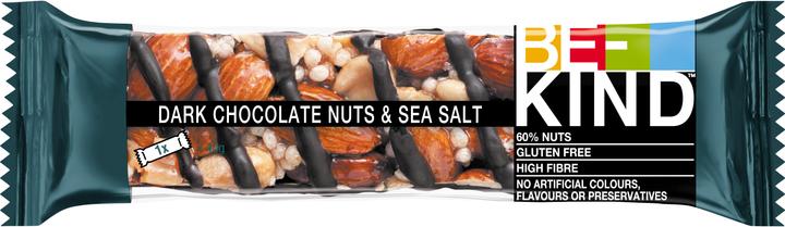 Actual product image Be-Kind Dark Chocolate Nuts & Sea Salt (12 pcs., 480 g)