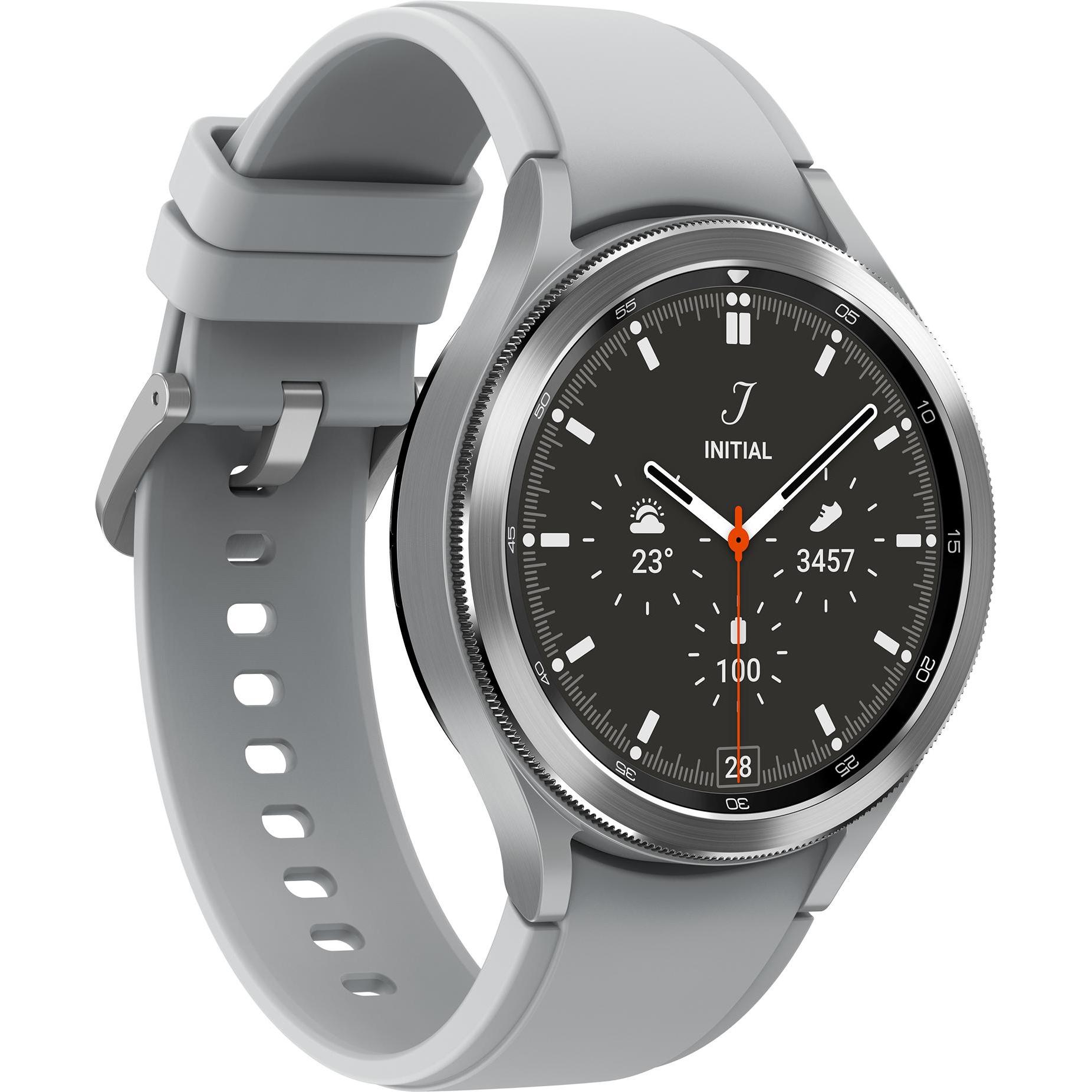 Samsung Galaxy Watch4 Classic 46mm BT R890 Silver (46 mm), Smartwatch
