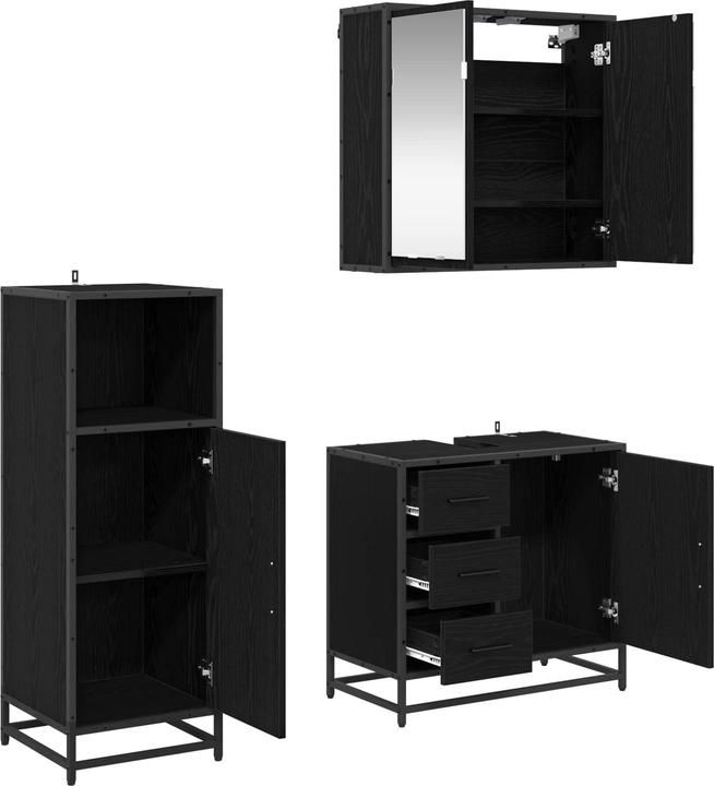 Produktbild vidaXL Badezimmermöbel-Set