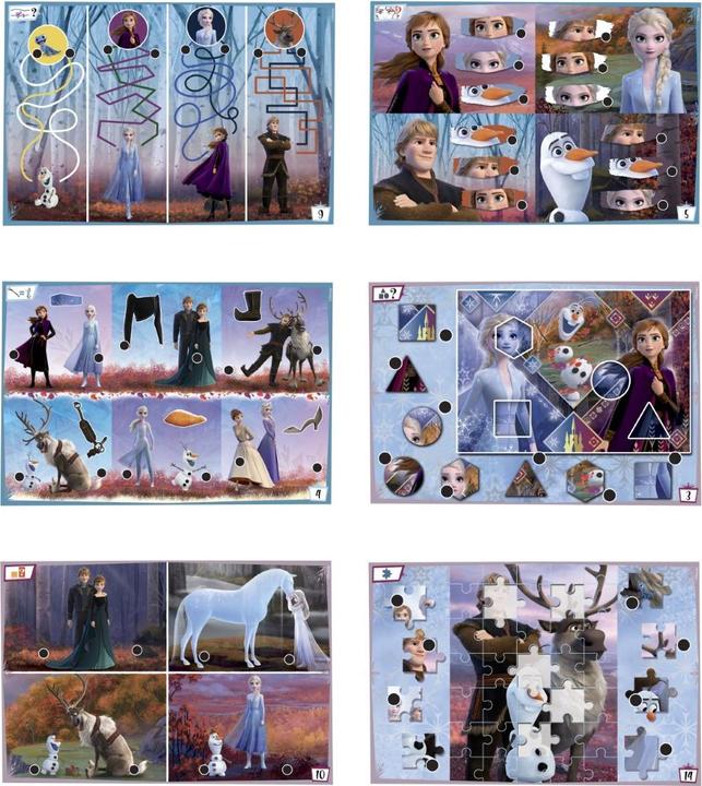 Actual product image Clementoni Frozen Quizzy Reisespiel