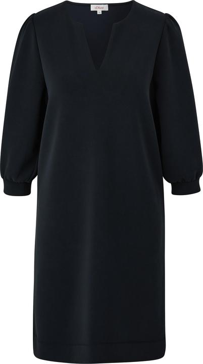 Produktbild s.Oliver Kleid Softshell-Kleid mit V-Ausschnitt (36)