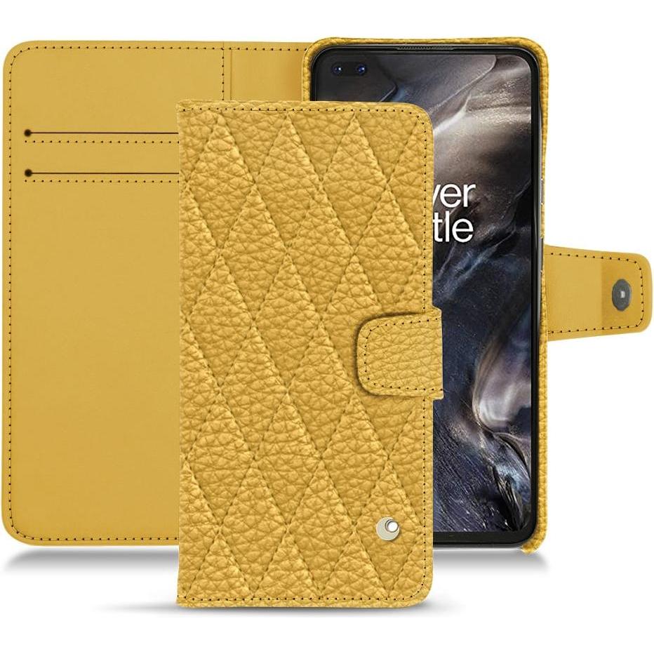 Thumbnail - Noreve Lederschutzhülle Wallet (OnePlus Nord), Smartphone Hülle, Orange