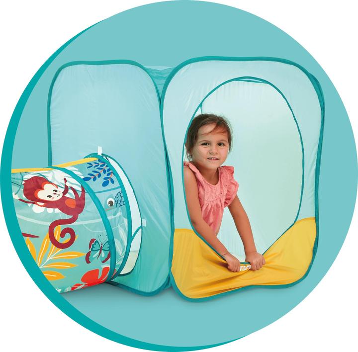 Actual product image LUDI Play area with tunnel and balls - (LU90110)