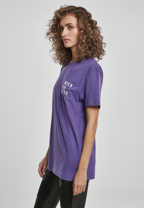 Produktbild Merchcode Ladies Never On Time Tee (XS)