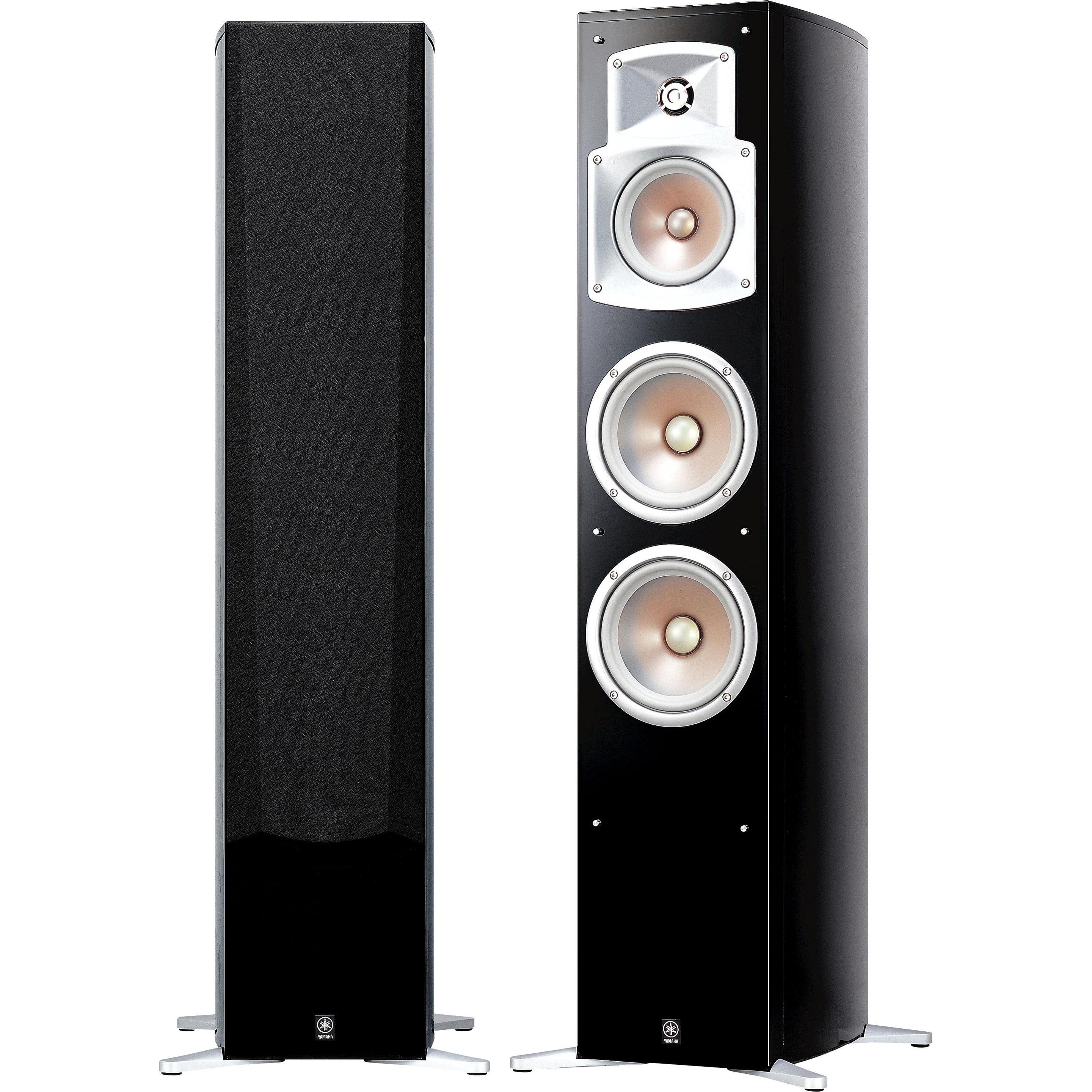 Yamaha Ns-555 (1 Stk., 250 W), HiFi + Heimkino Lautsprecher, Schwarz