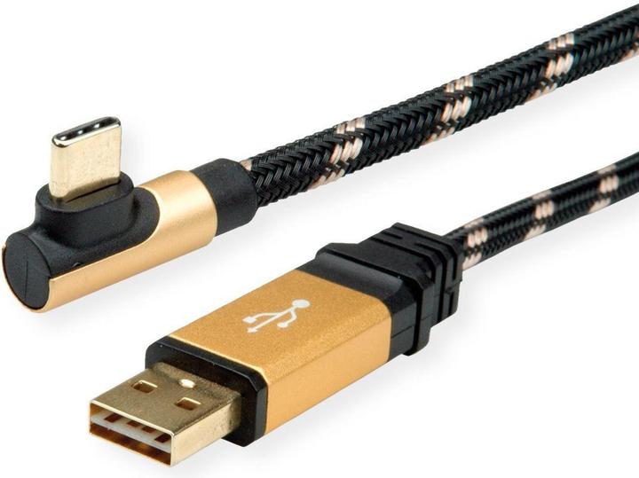 Produktbild Roline GOLD USB 2.0 Kabel, USB A reversibel, ST (3 m, USB 2.0)