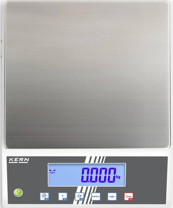 Immagine prodotto Kern Bilancia da banco con funzione di conteggio 12kg / risoluzione 1 g, calibrata DKD/DAkkS