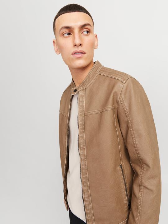 Actual product image Jack & Jones Jjewarner Washed Pu Jacket Noos (M)