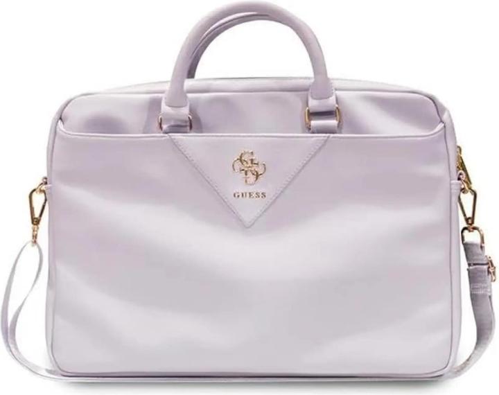 Produktbild Guess Torba GUCB15ZPGSTEGU 16" fioletowy/purple Triangle 4G (16")