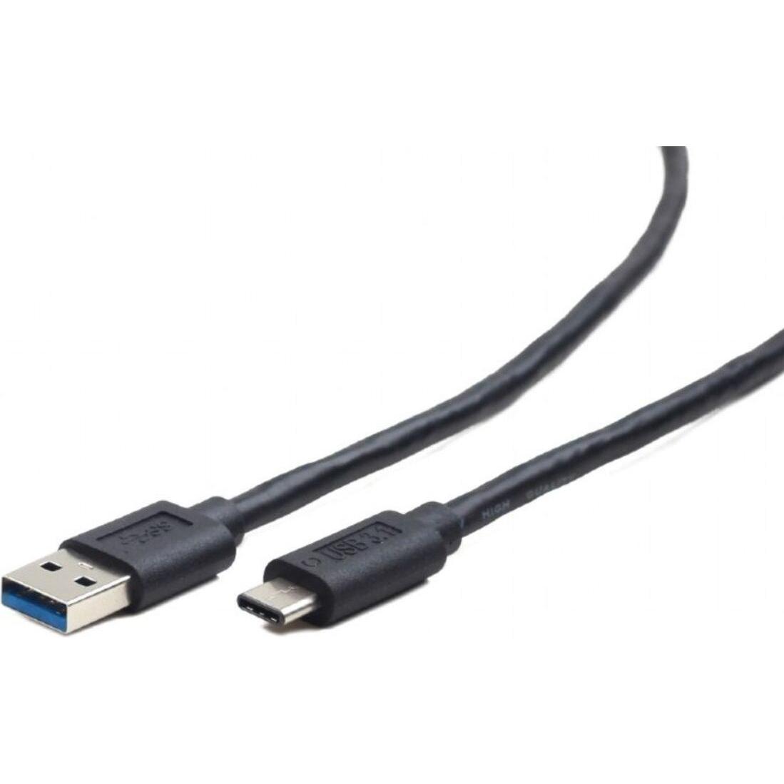Gembird !USB 3.0 type C cable AM/CM/3m/black (3 m, USB 3.2 Gen 1), USB Kabel