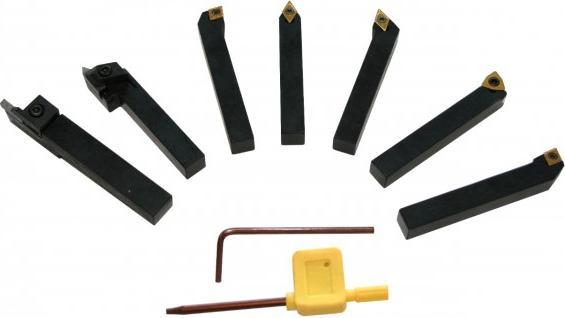 Produktbild Elmag - Wendeplatten-Drehmeissel-Satz 7-teilig, 10 x 10 mm