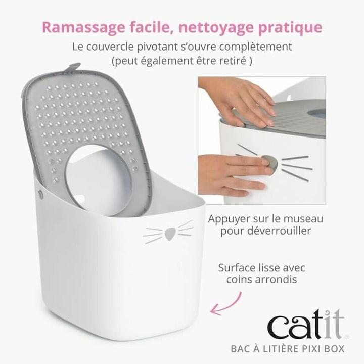 Image du produit Catit Boîte Pixi (Bac à litière fermé)