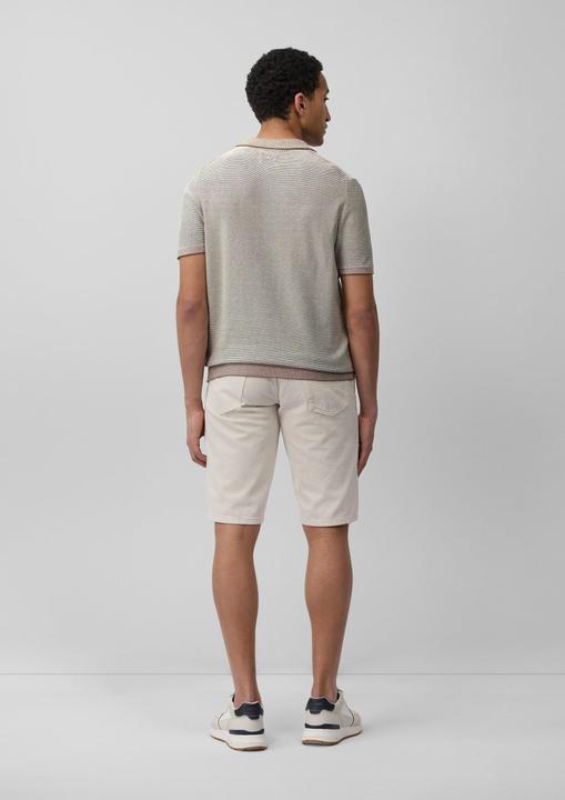 Produktbild s.Oliver Strickpullover Gestricktes Poloshirt aus Leinenmix (S)