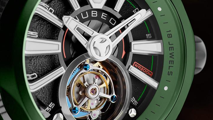 Produktbild Nubeo NB-6075-08 Herrenuhr Messenger Tourbillon Limited 52mm 10ATM