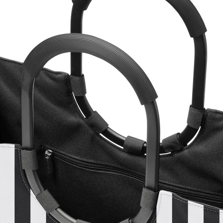 Actual product image reisenthel Einkaufskorb Loopshopper L Summerstripes Black