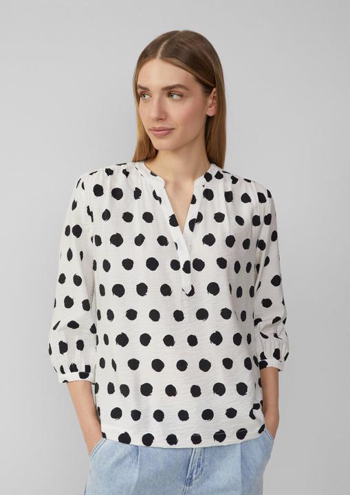 Produktbild S.Oliver Bluse Strukturierte Bluse aus Viskosemix (34)