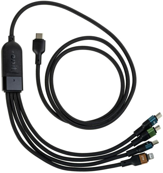 Produktbild Onit 4 in 1 USB Kabel (1.20 m, USB 2.0, 100 W)